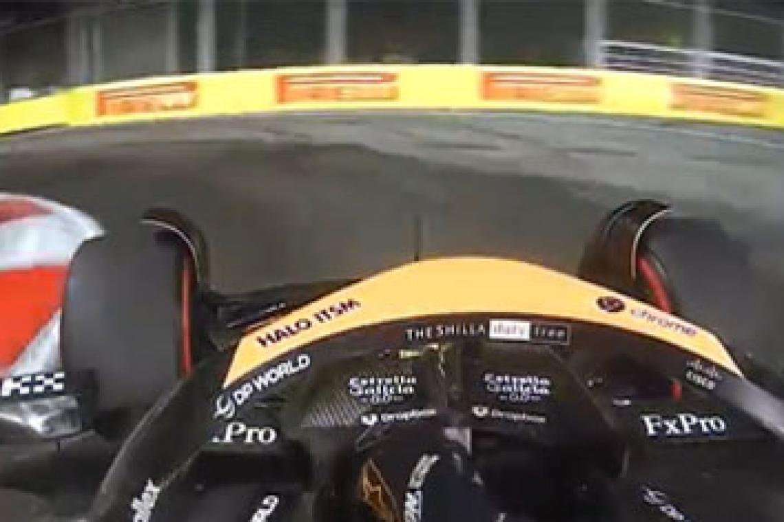 Así es una vuelta en el GP de Singapur video explicativo
