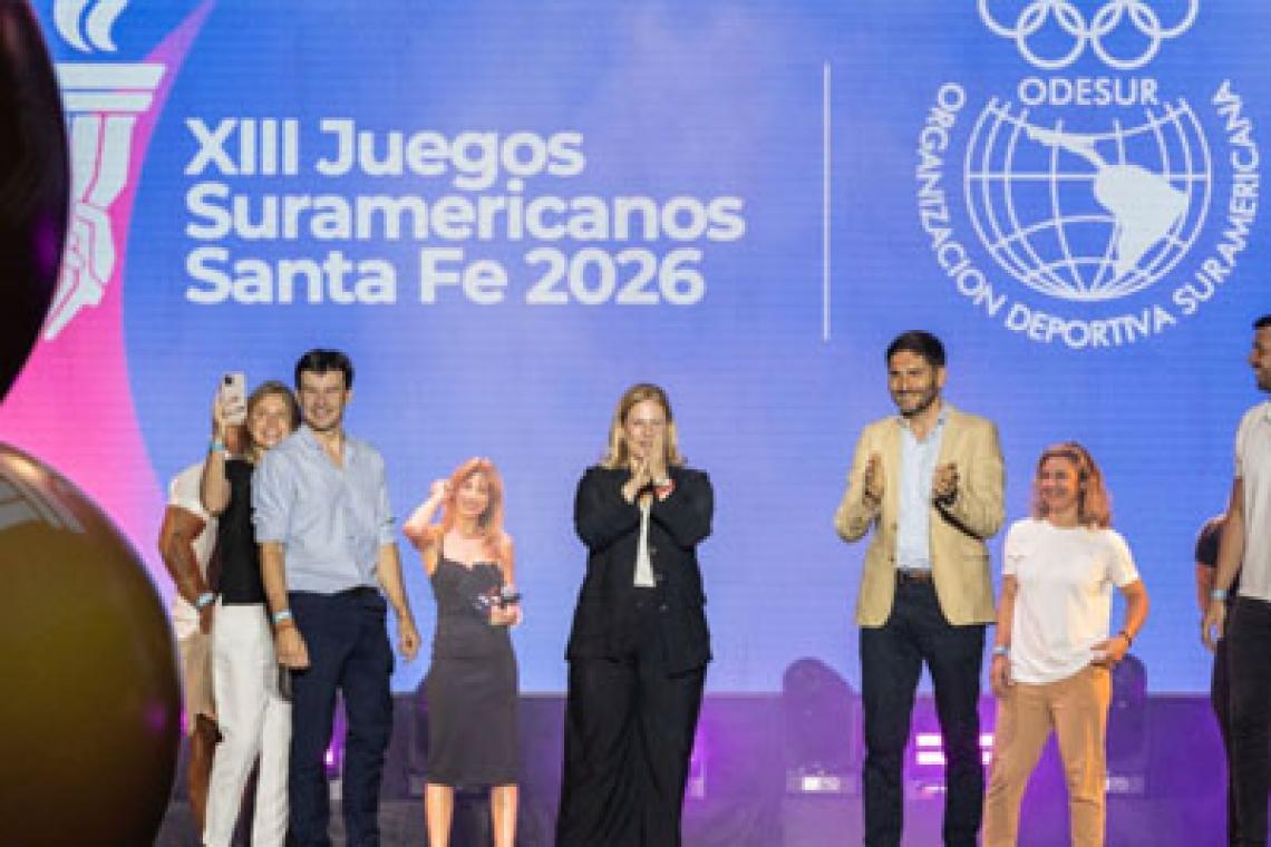 Rosario, mas de 35.000 personas encendieron la cuenta regresiva de los Juegos Suramericanos 2026