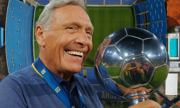 Hoy a nuestro querido Miguel le toca dirigir desde el cielo