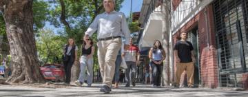 Barrio Industrial: avanza la reconstrucción de veredas y el recambio de contenedores