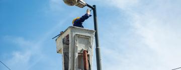 A partir de este sábado comienza a operar el nuevo servicio de mantenimiento del alumbrado