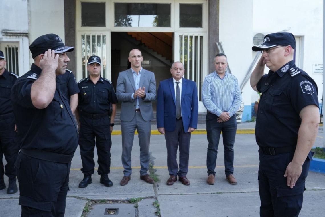 Nuevo mando en la Policía de Rosario: asumen Solari y Rammuno tras seis meses de intervención en la UR II