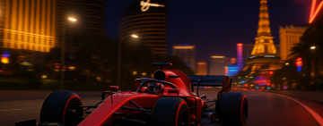 Colapinto en la Fórmula 1: así es una vuelta al límite en el GP de Las Vegas