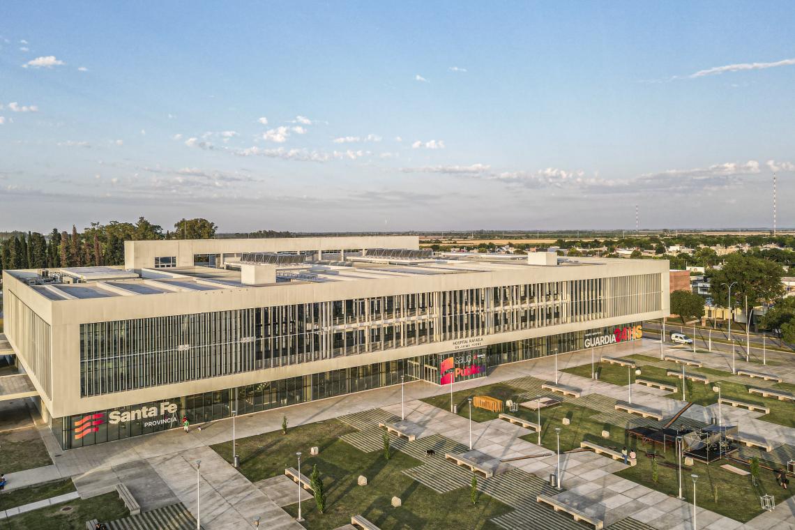 Todo listo para la inauguración del hospital más moderno de la Argentina