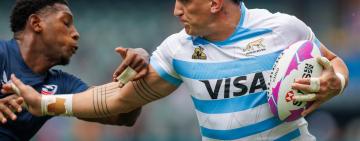 Los Pumas 7s pasaron por arriba a Australia en Ciudad del Cabo
