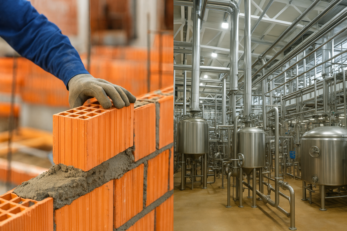 La construcción crece con fuerza en la región, pero la industria sigue sin repuntar