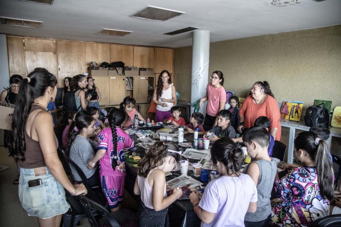 Alrededor de 300 niñas y niños participan de las Colonias Culturales en los CMD