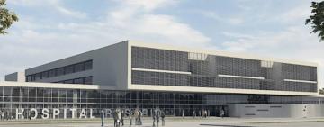 Se reactiva una obra clave para la ciudad: comenzó la finalización del Hospital Regional Sur