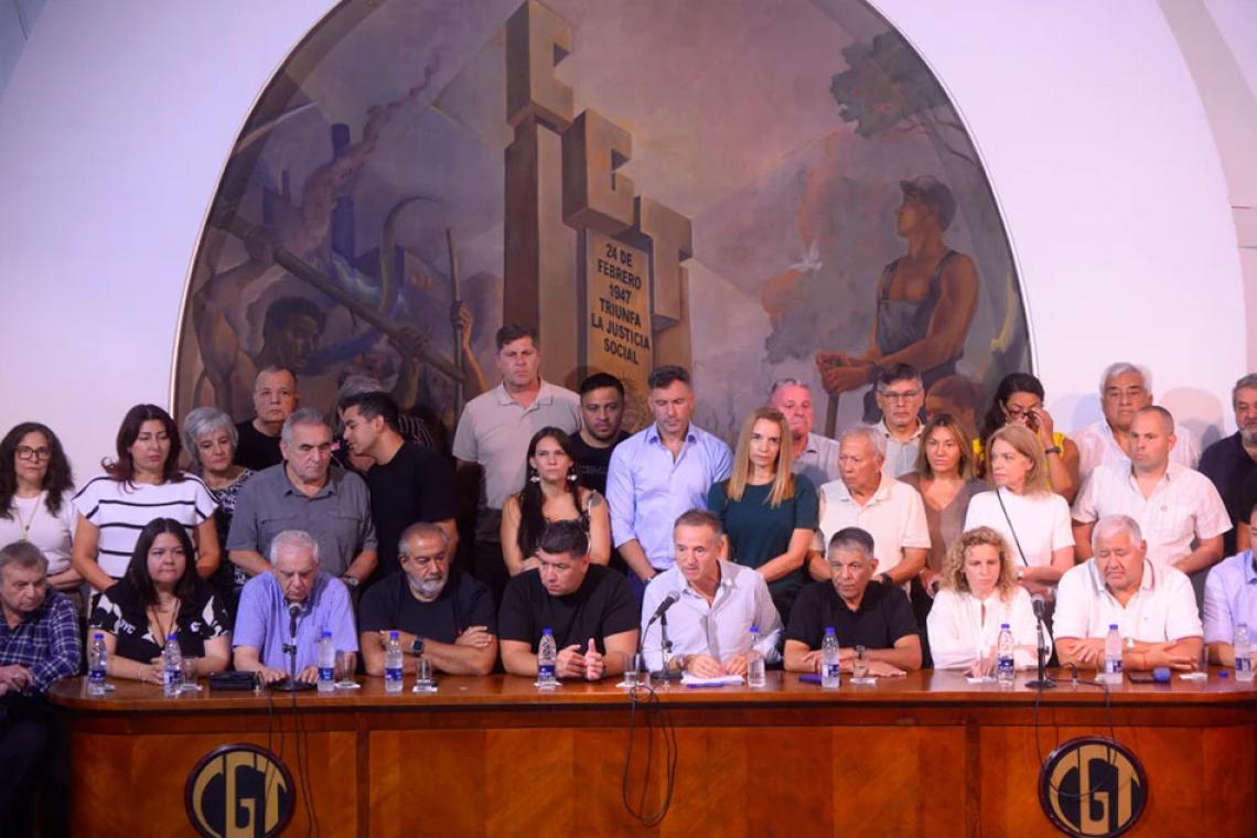 La CGT ratificó el paro nacional de 24 horas: “La Argentina se paralizará de punta a punta”