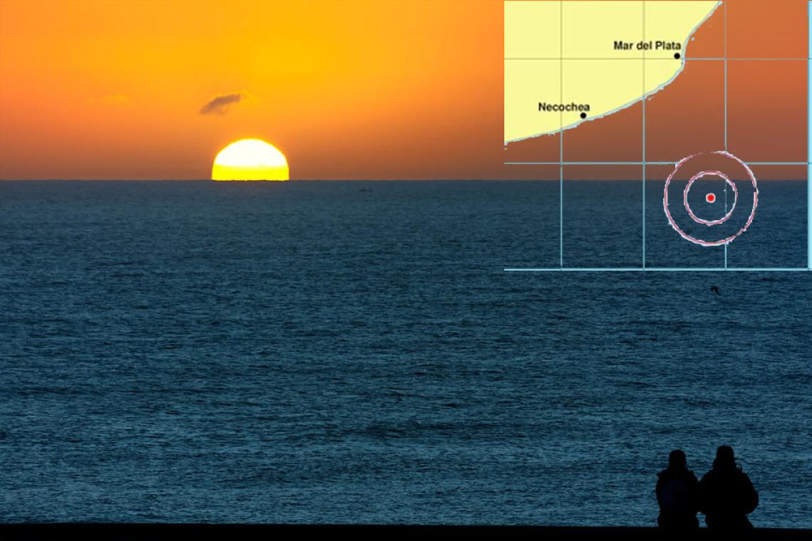 Registraron un sismo de 4,9 puntos frente a Mar del Plata