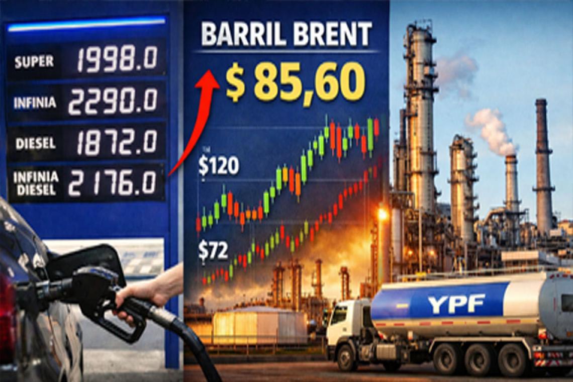 Nafta, impuestos y petróleo: la tormenta perfecta que presiona sobre la inflación