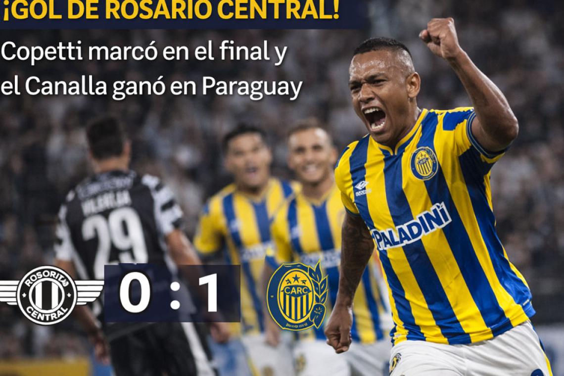 Rosario Central pegó en el final y se llevó un triunfo clave