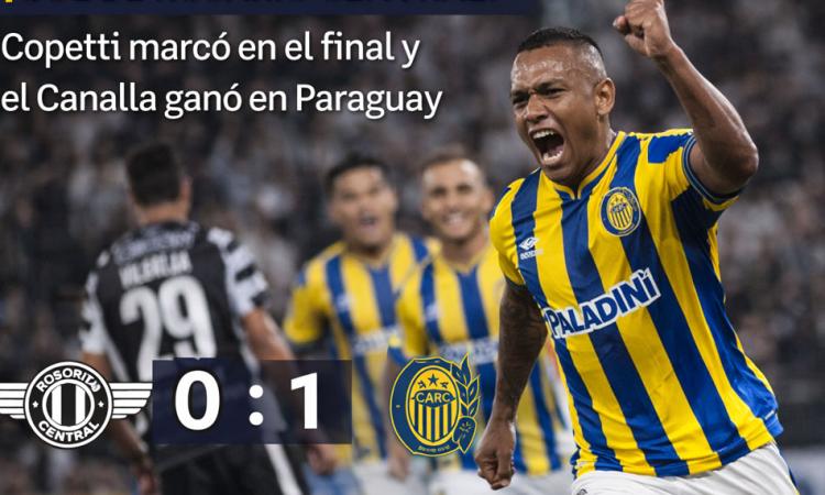 Rosario Central pegó en el final y se llevó un triunfo clave