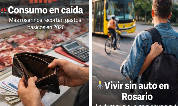 Vivir sin auto en Rosario: la alternativa que crece por necesidad