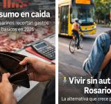 Vivir sin auto en Rosario: la alternativa que crece por necesidad