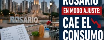 Rosario en modo ajuste: cae el consumo y se encienden las alarmas