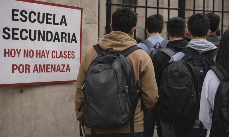 Alerta en escuelas: crecen las amenazas virales y preocupa la seguridad en jóvenes