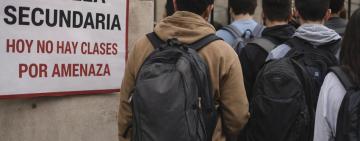 Amenazas en escuelas: el Gobierno advierte que no son un juego, sino un delito