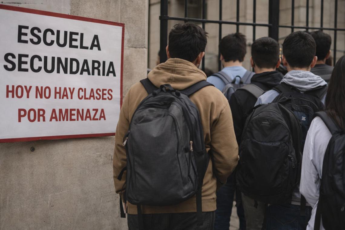Amenazas a escuelas: ya identificaron a 73 responsables en Santa Fe