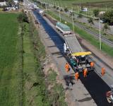Avanzan las mejoras en la RN 11 en Timbúes durante el fin de semana