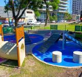 Rosario inaugura su primera plaza exclusiva para perros en Pichincha