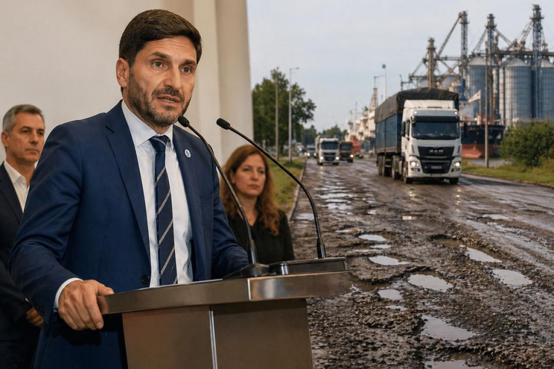 ullaro redobla presión por las rutas nacionales: “Nos hacemos cargo porque los santafesinos lo necesitan”