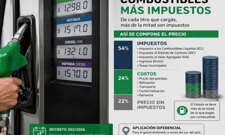 Combustibles: el Gobierno aplica una suba mínima en mayo y posterga el resto del ajuste