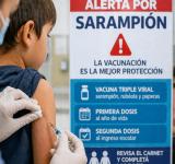 Alerta por sarampión: advierten que la baja vacunación aumenta el riesgo de brotes