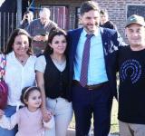 Pullaro entregó viviendas en General Lagos que habían sido abandonadas por Nación