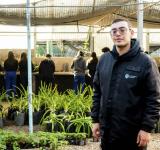 Lucas Martino: “La jardinería para mí, como joven, significa regar el suelo con esperanza”