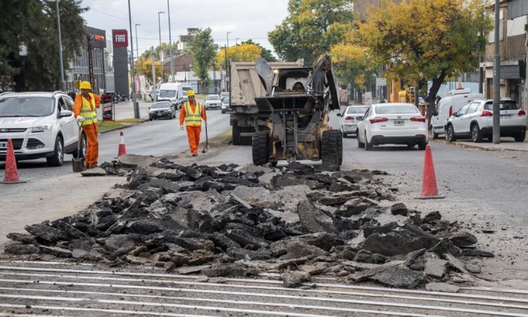 Rosario avanza con la reconstrucción de 11 pasos a nivel
