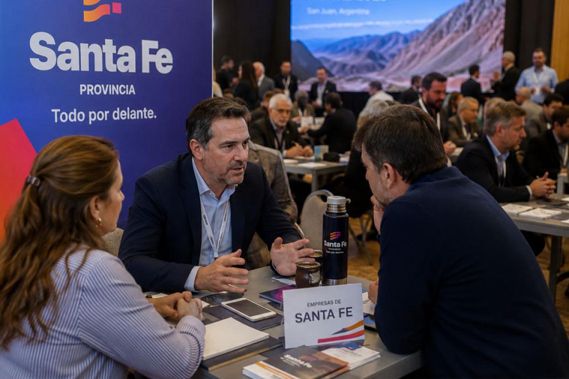Cien empresas santafesinas desembarcan en San Juan para buscar negocios mineros en medio de la crisis industrial