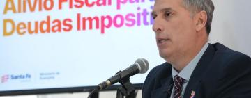 Pullaro lanzó un plan de alivio fiscal con hasta 36 cuotas para empresas y familias santafesinas