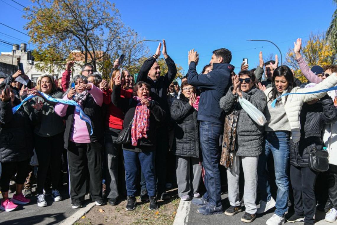 Rosario inauguró la nueva avenida Rouillón tras una histórica remodelación en el oeste de la ciudad