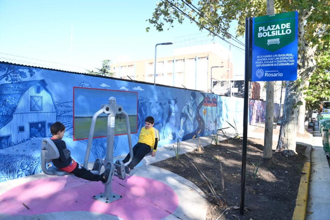 De basural a espacio público: barrio Industrial suma obras, limpieza y nuevas calles