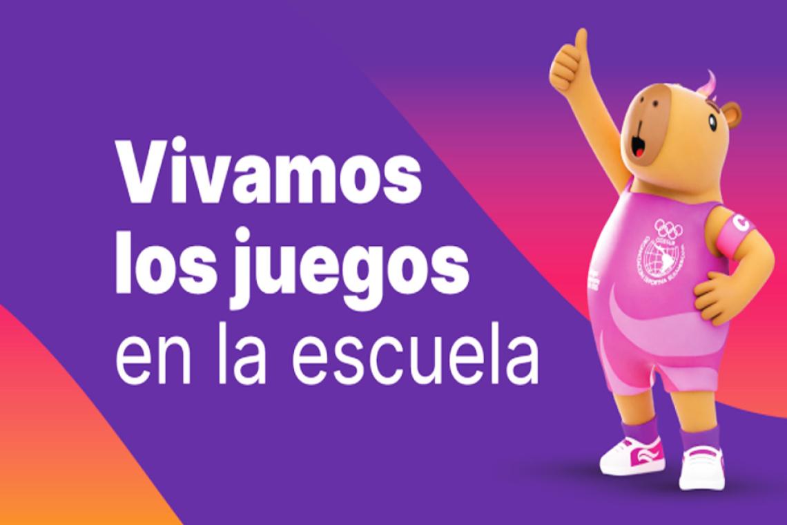Santa Fe lleva los Juegos Suramericanos 2026 al aula con una propuesta educativa basada en el deporte