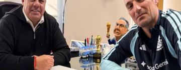Lionel Scaloni se reunió con Claudio Tapia y ya palpitan el Mundial 2026: “Modo Mundial activado”