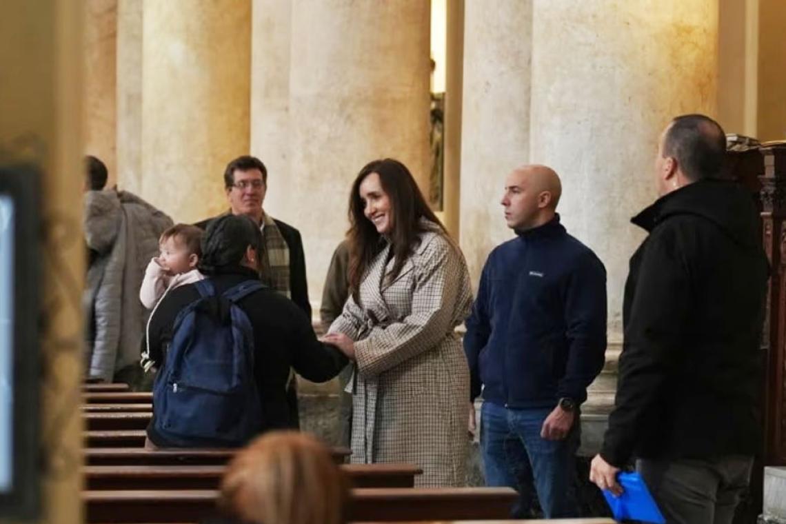 Victoria Villarruel visitó Rosario y lanzó una crítica contra Manuel Adorni: “Estamos todos esperando su declaración”