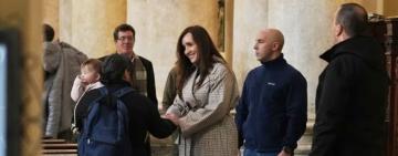 Victoria Villarruel visitó Rosario y lanzó una crítica contra Manuel Adorni: “Estamos todos esperando su declaración”