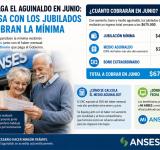 ANSES paga el aguinaldo en junio: cuánto cobrarán los jubilados que perciben la mínima