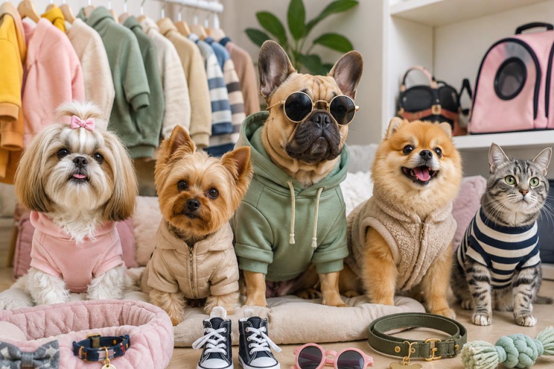 Moda animal: ropa, accesorios y tendencias que crecen entre las mascotas