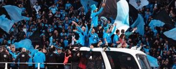 Belgrano desata una fiesta histórica en Córdoba con una mega caravana tras su primer título