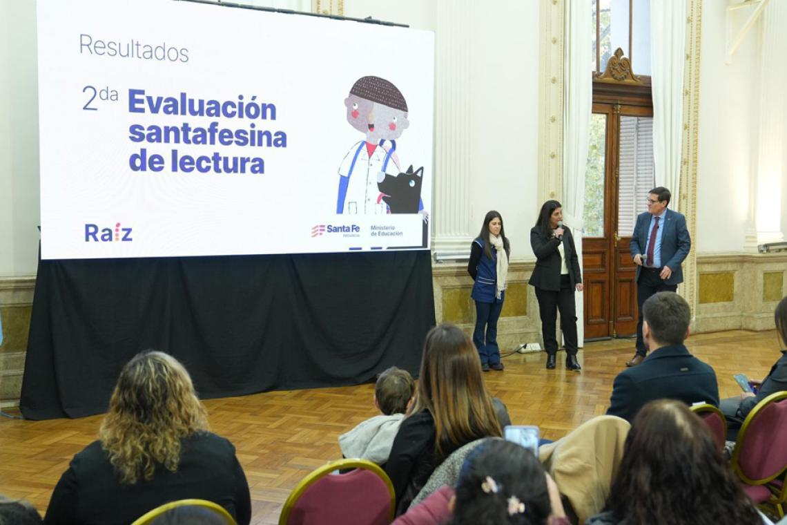 Educación en Santa Fe: mejoran un 22,6 % los niveles de lectura y consolidan el Plan Raíz
