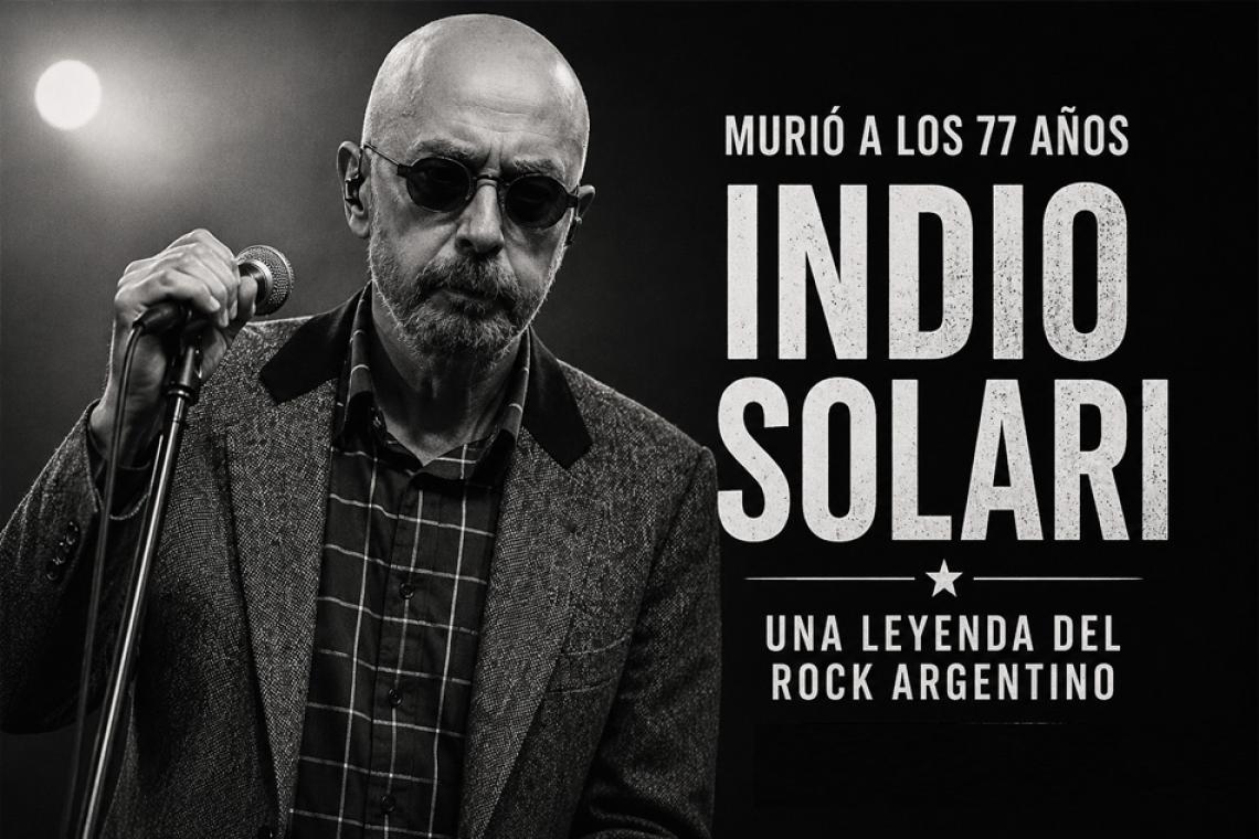 El adiós al Indio Solari, la voz que marcó a generaciones del rock argentino