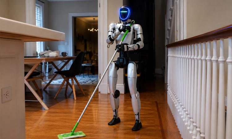 Un robot humanoide ya trabaja limpiando casas en Estados Unidos y marca un hito en la automatización doméstica