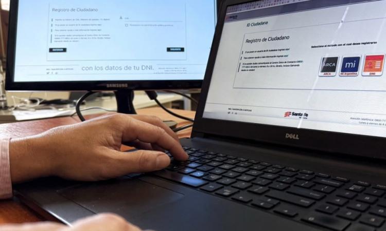 La ID Ciudadana será obligatoria para realizar trámites digitales en Santa Fe desde el 1 de julio