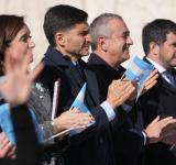 Villarruel volvió a marcar distancia con Milei y cuestionó la presencia de Adorni en el acto por el Día de la Bandera