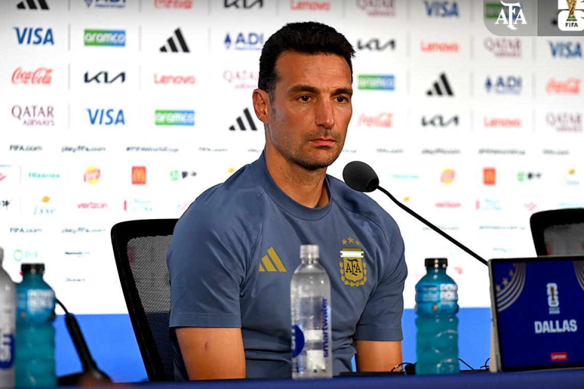 Scaloni analiza una rotación masiva para el duelo ante Jordania y piensa en los dieciseisavos