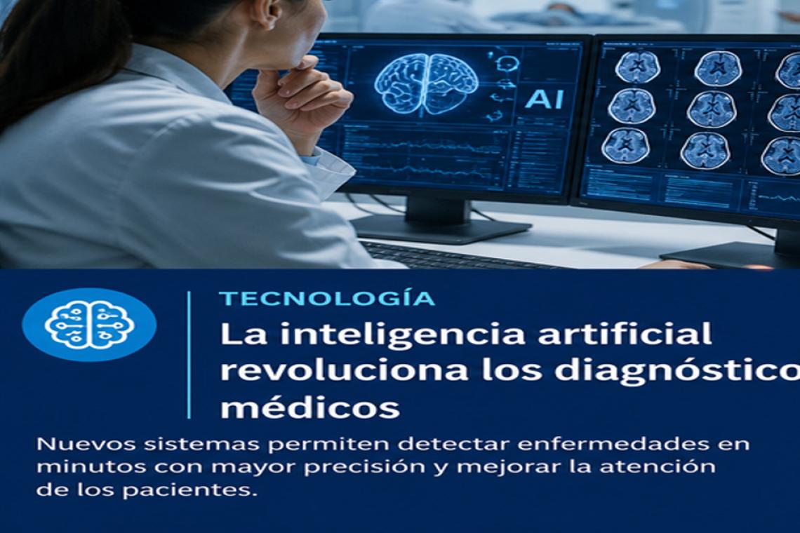 Tecnología | La inteligencia artificial revoluciona los diagnósticos médicos y acelera la detección de enfermedades