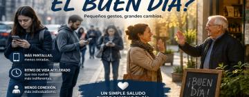 ¿Por qué se está perdiendo el "buen día"? El pequeño gesto que refleja los cambios de la sociedad